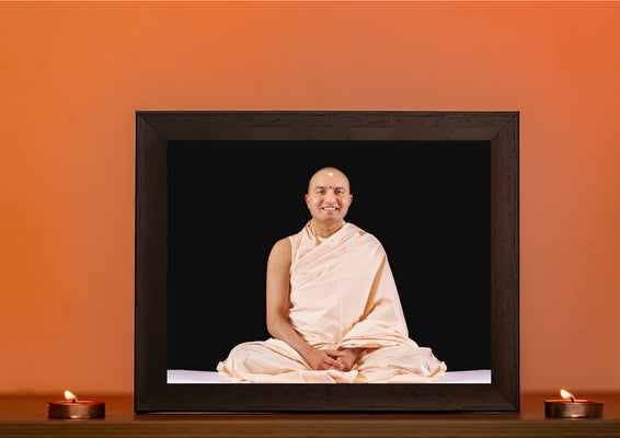 Om Swami ji smiling