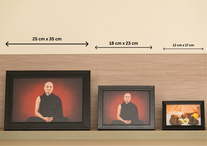 Om Swami ji smiling